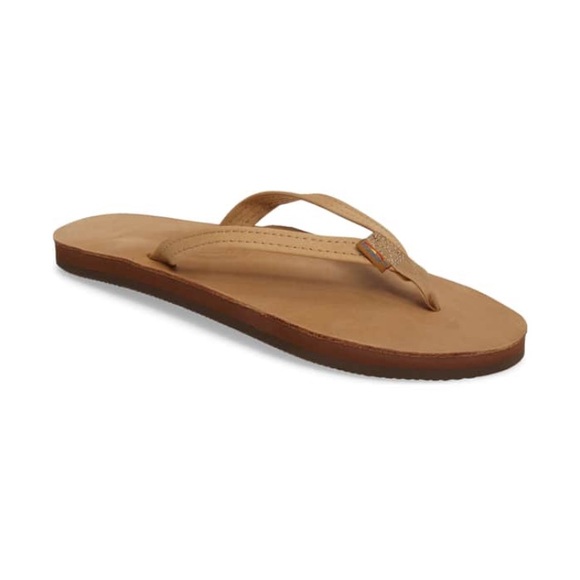 Rainbow Shoes - Rainbow Narrow Strap Flops